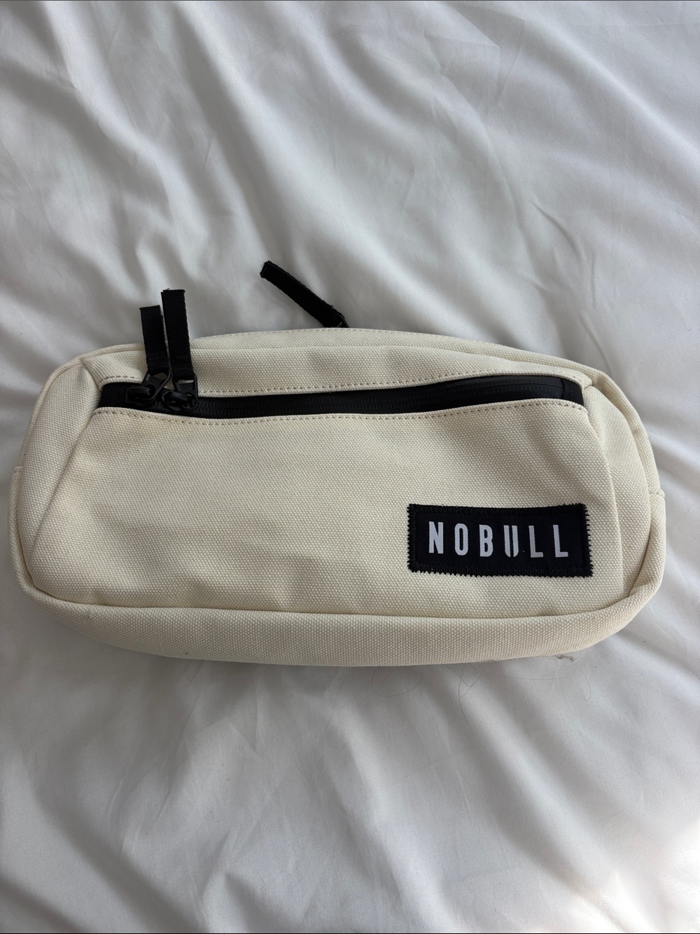 NOBULL Cream Men’s Fanny Pouch